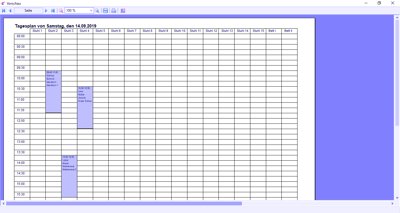 ChairMan Druckvorschau