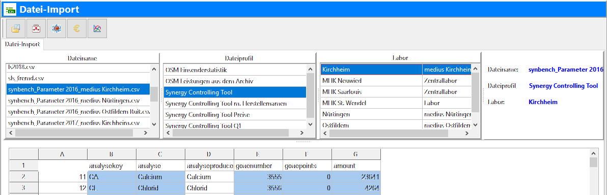 ScoreLab Datei-Import